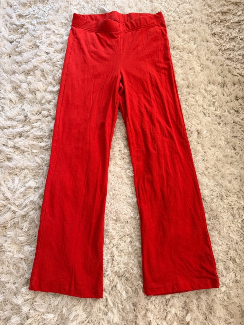 Old Navy Red Pull-On Wide Leg Pants
